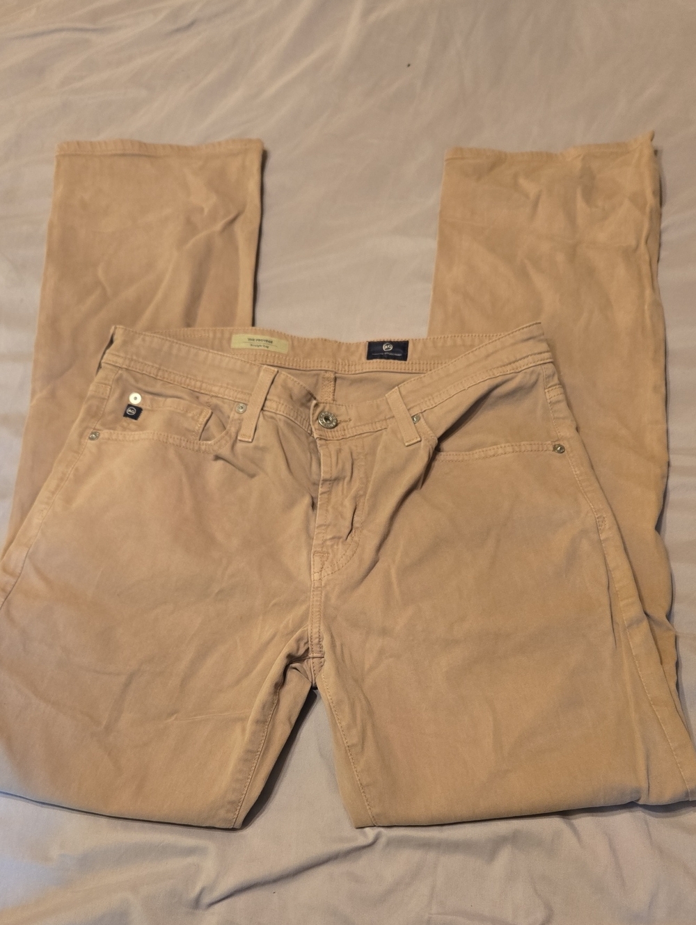 AG Adriano Goldschmied Tan Chinos